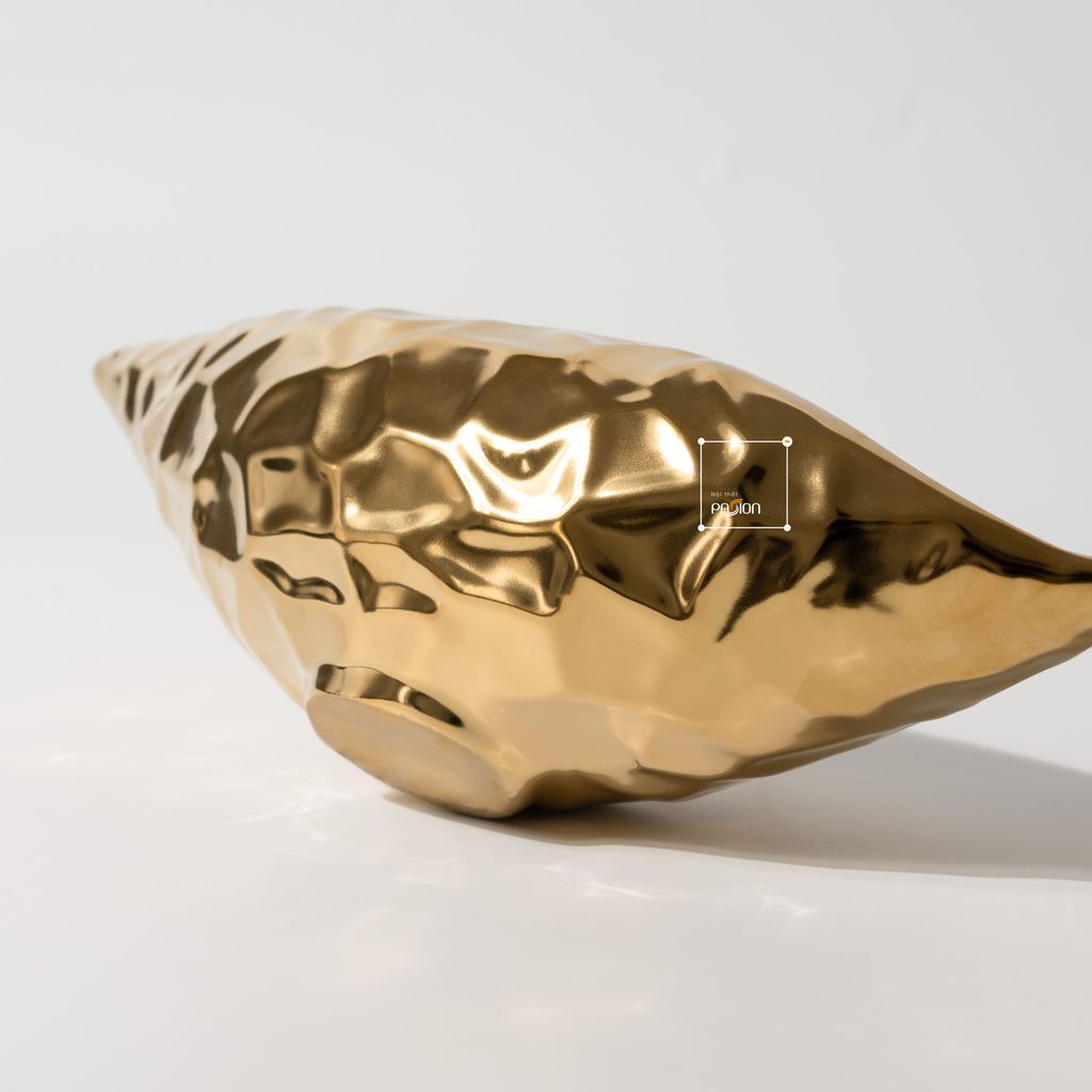 Bình Hoa Khô, Đĩa Trái Cây Kim Loại Trang Trí Phòng Khách Phong Cách Mỹ