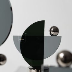 Đồ Trang Trí Pha Lê Hình Học Trừu Tượng Ghép Khối Hiện Đại