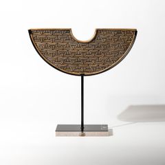 Đồ Trang Trí Để Bàn Tủ Console Hình Đồng Tiền Bán Nguyệt