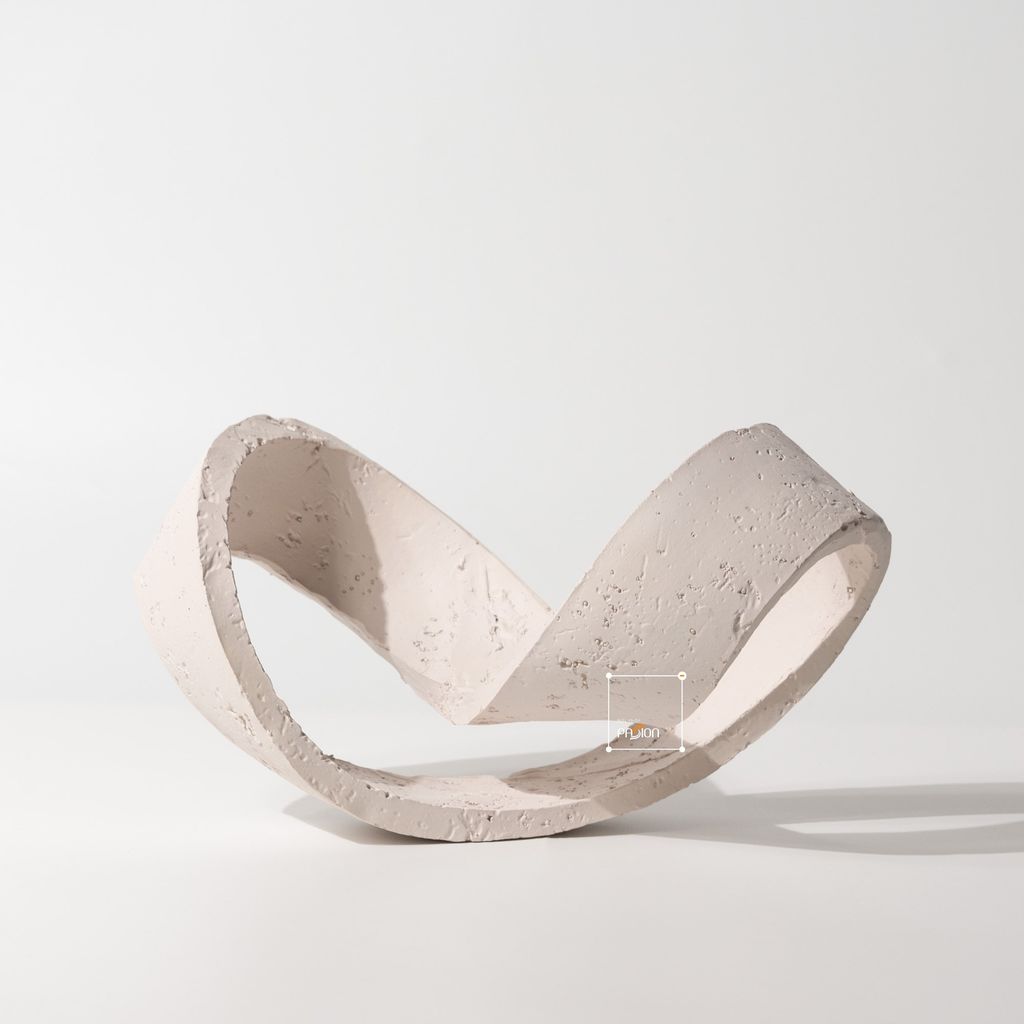 Đồ Trang Trí Hình Học Xoắn Wabi Sabi Trừu Tượng