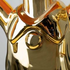 Tượng Vịt Nghệ Thuật Cầm Champagne Trang Trí
