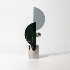 Đồ Trang Trí Pha Lê Hình Học Trừu Tượng Ghép Khối Hiện Đại