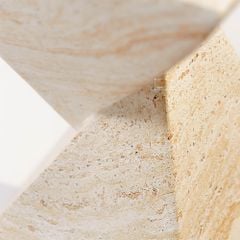 Đôn Decor Đá Mài Khối Chóp Đối Đỉnh