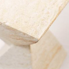 Đôn Decor Đá Mài Khối Chóp Đối Đỉnh