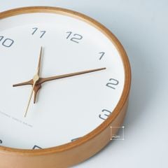 Đồng Hồ Treo Tường Gỗ Bắc Âu Kiểu Số Đơn Giản