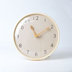 Đồng Hồ Treo Tường Gỗ Phong Cách Bắc Âu Hình Lá