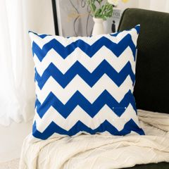 Vỏ gối tựa lưng tông đen trắng tối giản