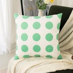 Vỏ gối tựa lưng tông đen trắng tối giản