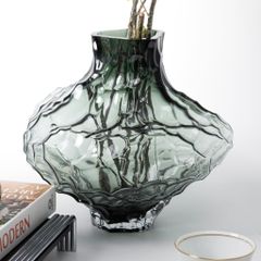 Bộ Trang Trí Bàn Console Hiện Đại Tông Xám Khói Sang Trọng