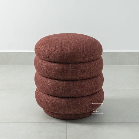Đôn Ngồi Ottoman Hình Bánh Rán Xếp Tầng