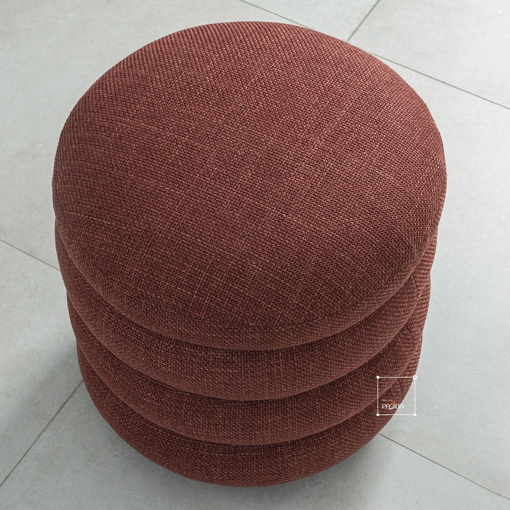 Đôn Ngồi Ottoman Hình Bánh Rán Xếp Tầng
