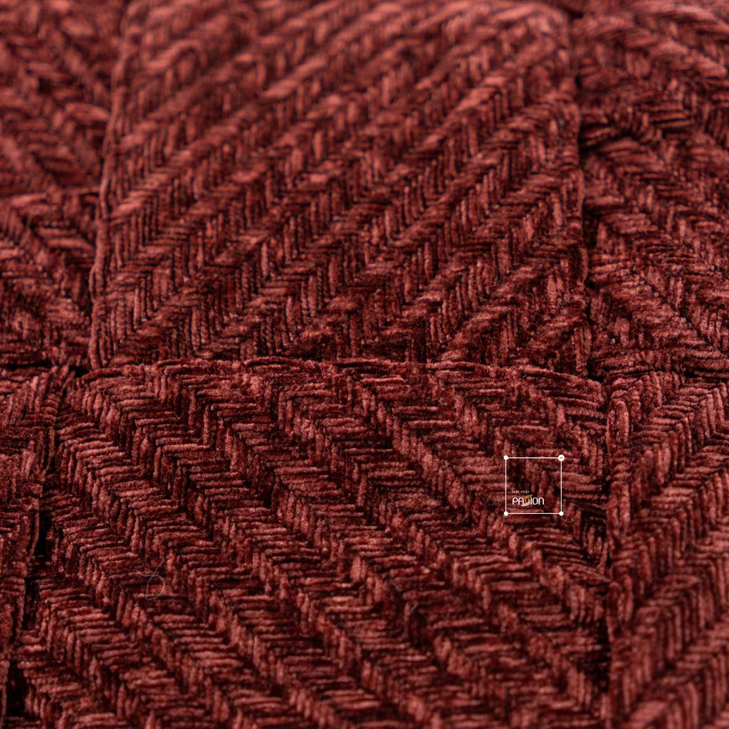 Vỏ Gối Sofa Cao Cấp Trang Trí Giường Ngủ Tông Đỏ Rượu