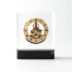 Đồng Hồ Pha Lê Để Bàn Trang Trí Máy Cơ Sang Trọng