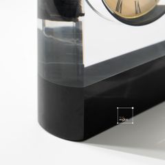 Đồng Hồ Pha Lê Để Bàn Trang Trí Máy Cơ Sang Trọng