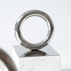 Chặn Sách Đá Thạch Phối Vòng Tròn Bạc