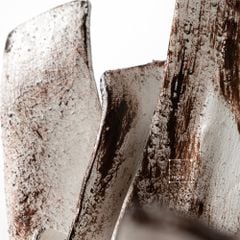 Tượng Decor Để Bàn Hình Dải Lụa Cong Wabi Sabi