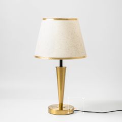 Đèn Bàn Chân Đế Kim Loại Vàng Tối Giản Châu Âu