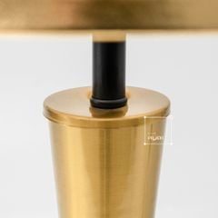 Đèn Bàn Chân Đế Kim Loại Vàng Tối Giản Châu Âu