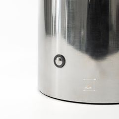 Đèn Bàn Phong Cách Mạ Điện Chrome Bạc Hình Cung Tròn