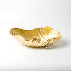 Bình Hoa Khay Decor Phủ Vàng Sang Trọng