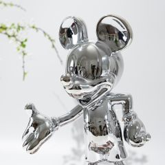 Tượng Chuột Mickey Dễ Thương Decor Tủ Kệ Trang Trí