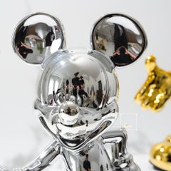 Tượng Chuột Mickey Dễ Thương Decor Tủ Kệ Trang Trí