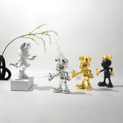 Tượng Chuột Mickey Dễ Thương Decor Tủ Kệ Trang Trí