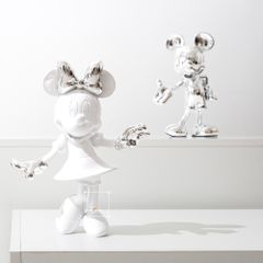 Tượng Chuột Mickey Dễ Thương Decor Tủ Kệ Trang Trí