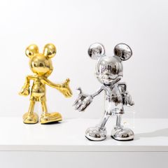 Tượng Chuột Mickey Dễ Thương Decor Tủ Kệ Trang Trí