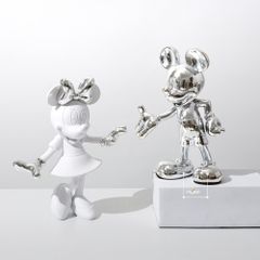 Tượng Chuột Mickey Dễ Thương Decor Tủ Kệ Trang Trí