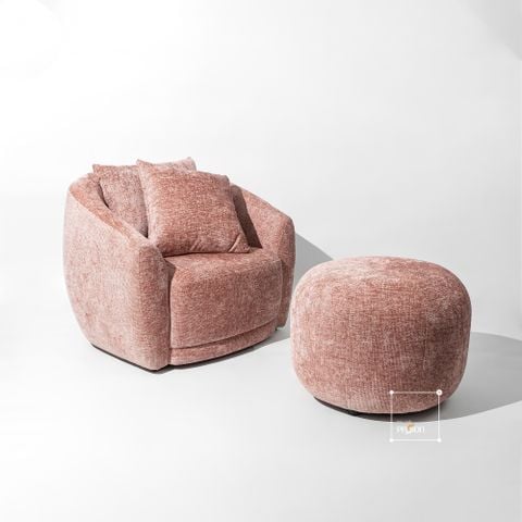 Ghế Armchair Tựa Lưng Maison