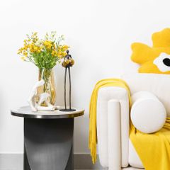 Set Decor Phòng Khách Sắc Vàng Ấm Áp Modern Style