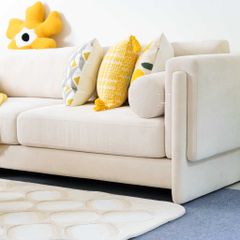 Set Decor Phòng Khách Sắc Vàng Ấm Áp Modern Style