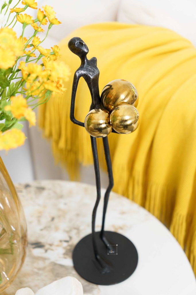 Set Decor Phòng Khách Sắc Vàng Ấm Áp Modern Style