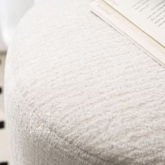 Ghế Đôn Ngồi Bàn Trang Điểm Phòng Khách Chân Sắt Sơn Vàng Bench