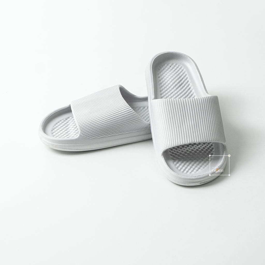 Dép Nhựa Đi Trong Nhà EVA Sọc Xốp Mềm