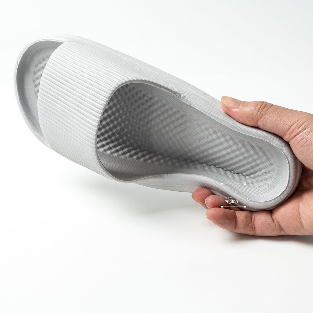 Dép Nhựa Đi Trong Nhà EVA Sọc Xốp Mềm