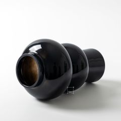 Bình Hoa Thủy Tinh Phong Cách Retro Trắng Kem