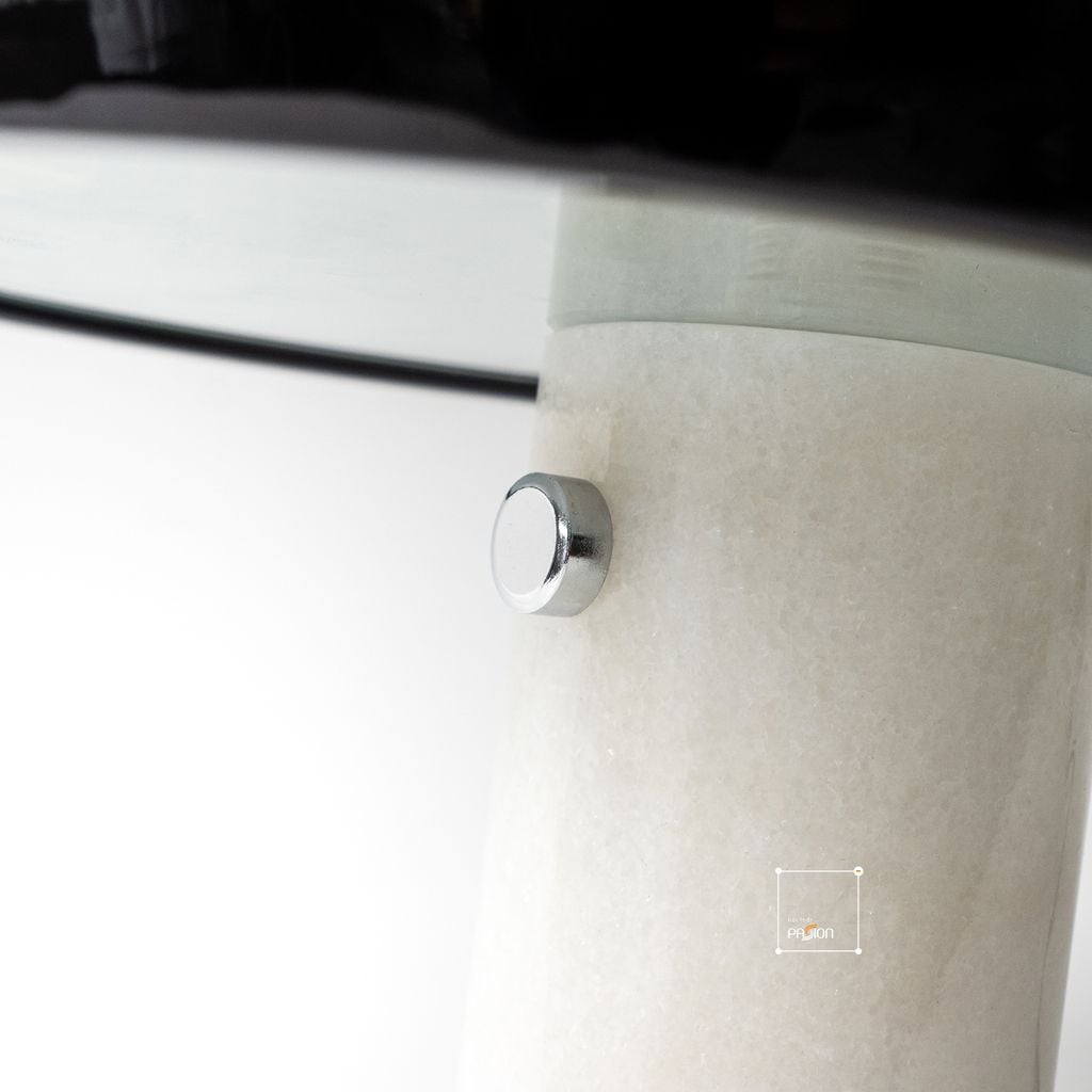 Đèn Bàn Snoopy Hình Nấm Thân Đá Cẩm Thạch