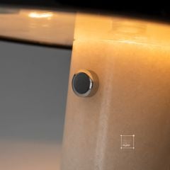 Đèn Bàn Snoopy Hình Nấm Thân Đá Cẩm Thạch