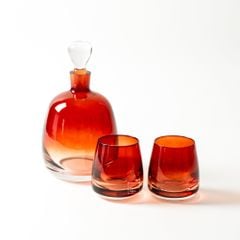 Bộ Set Bình Và Ly Rượu Vang Thủy Tinh Cao Cấp