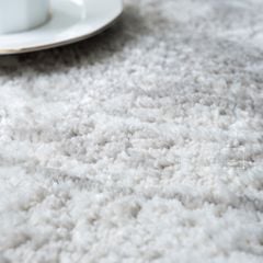 Thảm Tròn Trải Sàn Đế Dệt Sợi Polypropylene Điểm Vòng Tròn Nổi