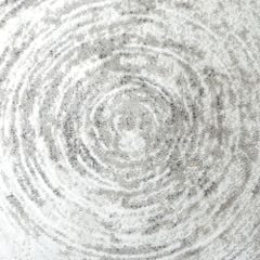 Thảm Tròn Trải Sàn Đế Dệt Sợi Polypropylene Điểm Vòng Tròn Nổi