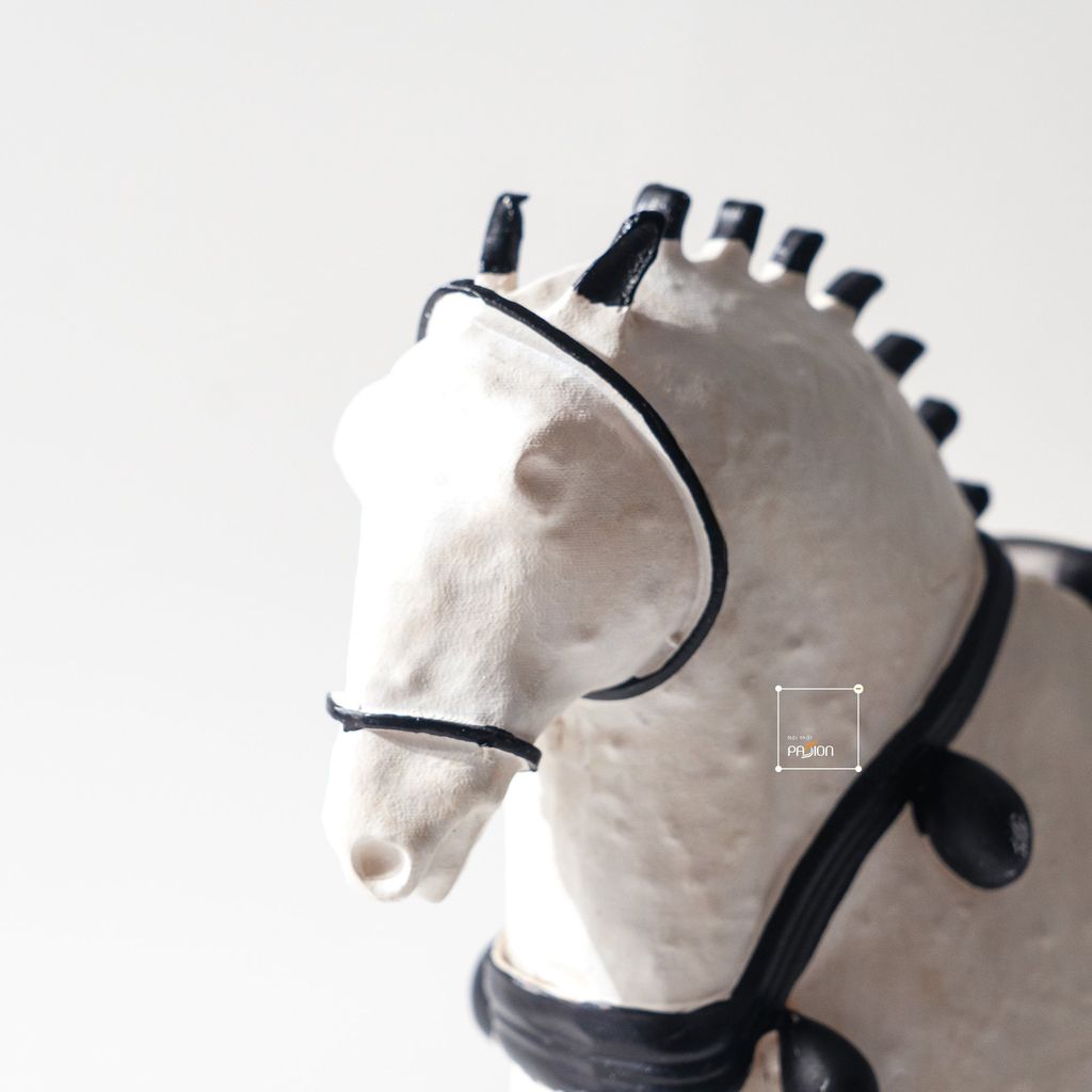 Tượng Ngựa Trừu Tượng Phong Cách Pháp Cổ Điển