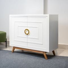 Tủ Console Trắng Phong Cách Hiện Đại