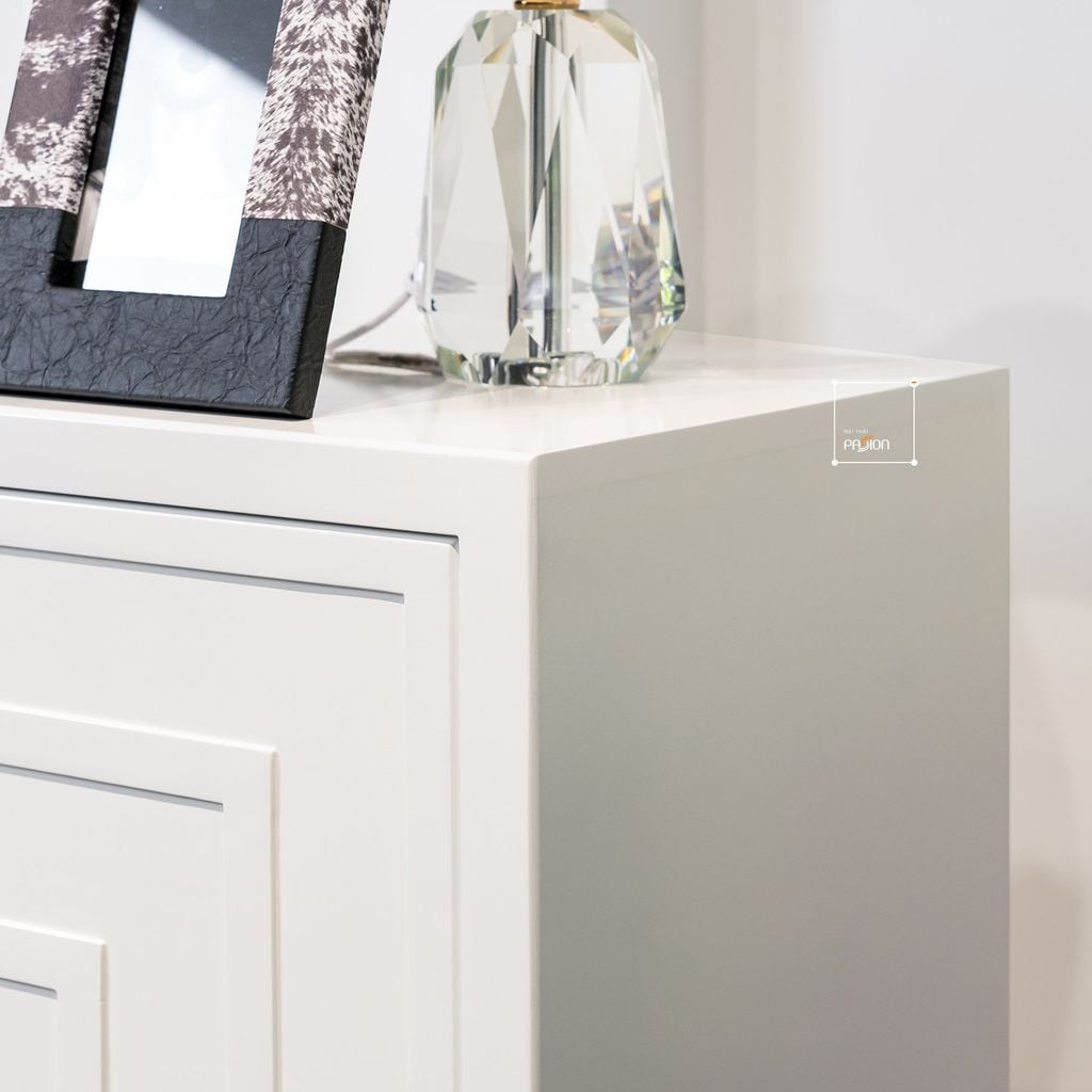 Tủ Console Trắng Phong Cách Hiện Đại