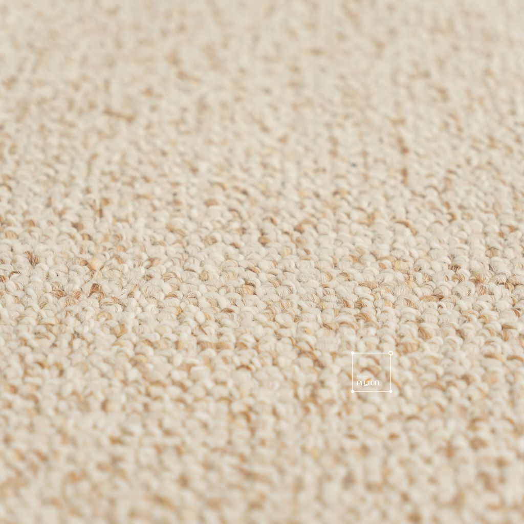 Thảm Lông Sợi Dệt Sợi Đan Kells Tông Nâu Trắng Phong Cách Mộc