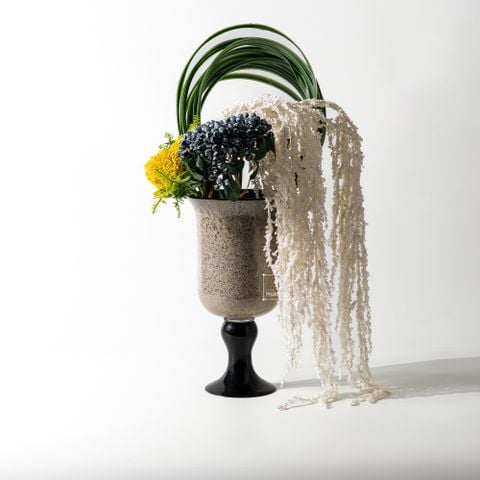 Bình Hoa Thủy Tinh Cao Cấp Phong Cách Vintage