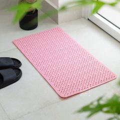 Thảm Nhựa Chống Trượt Nhà Tắm PVC Kết Cấu Đan Chéo Có Đế Hút Mềm Mại