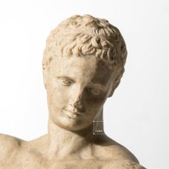 Tượng Điêu Khắc Hình Nam Bán Thân Vintage Kiểu Pháp